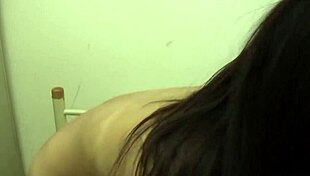 Old guy fingers pussy hair then creampies young bent over puffy small tits rough