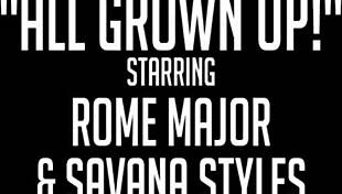 Big Booty Savana Styles Creampied by Rome Major in Wild Ride