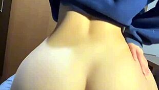 big ass slut rides reverse cowgirl rough with curvy teen dorm roommate passion