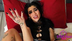 Tricking step sis into tight pussy sex with delilah dagger