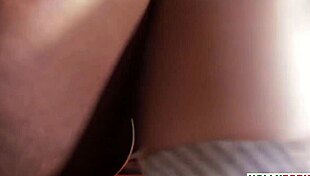 african sexy ebony babe seduces with pussy tease into hardcore fucking