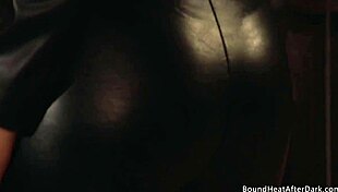 curvy pale big natural boobs lesbian slave stripped by horny madame fingering pussy