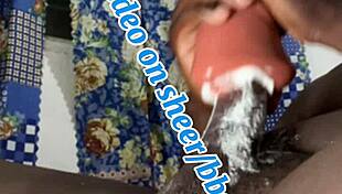 Sneak Peek Vacation Creampie with BBC and Sextoy Deep Inside