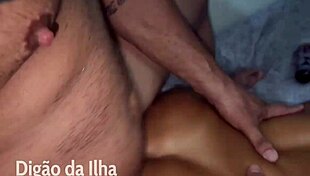 whoa this brunette beauty takes anal dp squirt oral orgasms in wild threesome on bed