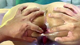 Submissive 19yo Brunette Latina's Ass Destroyed Hard