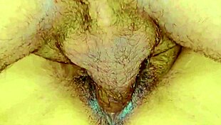 Stepbrother slides small dick deep into stepsis shaved pink vagina for creampie