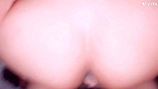 Damn neighbor's fat ass shakes when i spank it post-work 😍🍑 she teases heels on!