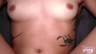 kinky nova flame 😈 loves seth brogans mature cock deep down her throat facial creampie finish