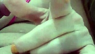 Her pussy overflows with thick milk after relentless hardcore pounding!