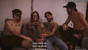 Big Butt Colombian Model Feels Explosive Orgasms in First Casting