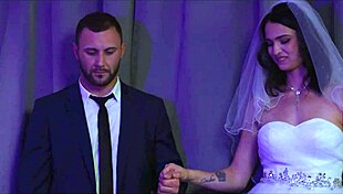 curvy bride cheats pre-wedding dominated by stranger huge cock fetish