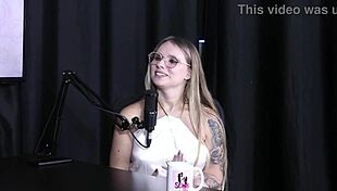 naty varga loves real gangbang fetish with two men in sheer red lingerie
