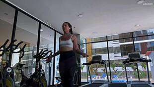 Smell My Sweaty Bush and Dirty Ass After Intense Gym Yoga Session!