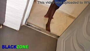 Step mom ass slammed close up in homemade kitchen fuck