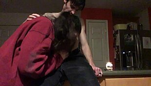 amateur arab milf slobbers sloppy on fat cock beggin for midnight cum