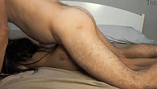 waking up to rough doggystyle in my stepsister's tight narrow ass feels amazing