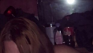 i deepthroat his thick cock sucking toes in foot milf fetish