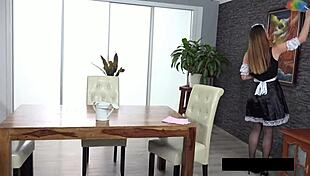 imagine drenching that french maid in hot piss