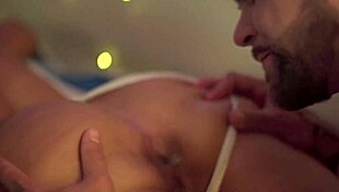 canelas skin glows from oil massage into anal pounding orgasms cumshot