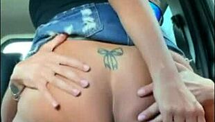 milf vadia bareback sits on old cock mid trip car cuckold humiliation flashing.