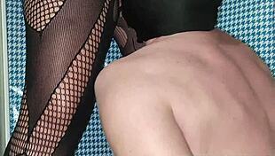 dominant femdom drowns sub in hot pee forces swallow and licks clean