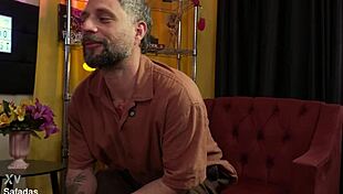 Blonde teen's puffy nipples ache in painful bdsm twist