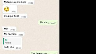 ever wonder why my latina girlfriend teases with bananas on web chat part 4?