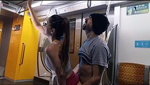 Student Lets Stranger Grind Her Ass From Behind In Public Bus