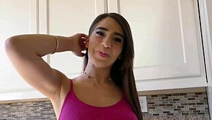 Stepdaddy tells me studying waits till we both cum hard from rough tit sex