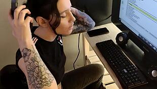 we fucked shy petite latina coworker mei pang doggystyle risky ffm threesome at work with john lemon huge cocks!