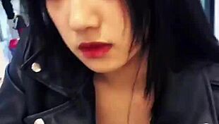 Asian Chinese Model's Deep Emotional Gaze Captivates