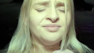 Blonde Kristy Bounces Big Natural Tits on Monster Cock in Naughty Driving Lesson with Instructor