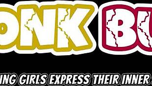 Pussy tattoo girl faces big black dick on bonk bus