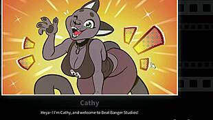 fat cathy kitty bends over for beat banger ep1 deepthroat pounding