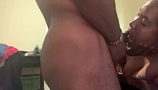 homeless bbw fiend deepthroats two guys pov