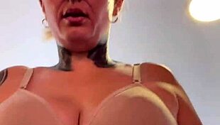 that famous influencer trains braless at gym sweat drips down her legs soaking wet pussy