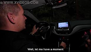 the new driver got me so hot we fucked right there in his car - part 1 with camila henao