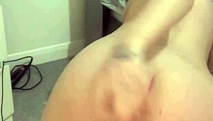 i'm so horny for this british slut girlfriend's pov squirting toy masturbation session