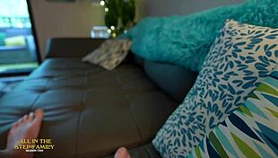 i tripped into my stepson's creampie fuck with kymber leigh's milf curves part 1of2