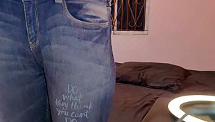 chubby latina stepdaughter's perfect tight ass pounded doggystyle by father in law on bed
