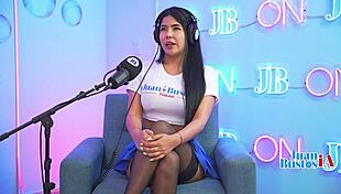 hey, watch this busty latina mayaofi ride the fuck machine wild then suck cameraman's cock till facial cum explosion!