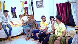 Desi Horny Stepmom Trains Stepdaughter First-Time Desi Gangbang Fuck!