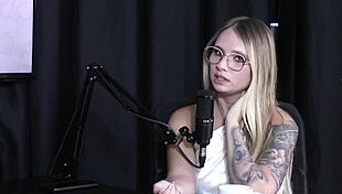naty varga loves real gangbang fetish with two men in sheer red lingerie