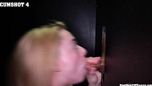 damn sophia swallows 12 massive cumshots at gloryhole!