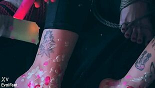 kinky games make these feet tingle with unexpected excitement