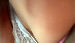 first time ebony bunny in lingerie gets fucked hard homemade interracial style 🔥🐰