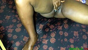 big dick drills my fat ebony pussy so deep
