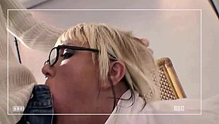 ben dolver and friends stuff milf mandy milton's shaved pussy ass and mouth in fishnets