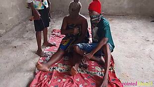 lucky farm fuck seduces big ass landlord wife missionary cumshot on thighs