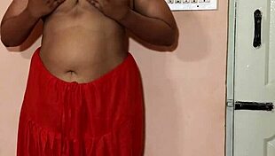 muslim aunty strips slowly teasing with ripped clothes in her sexy mms video